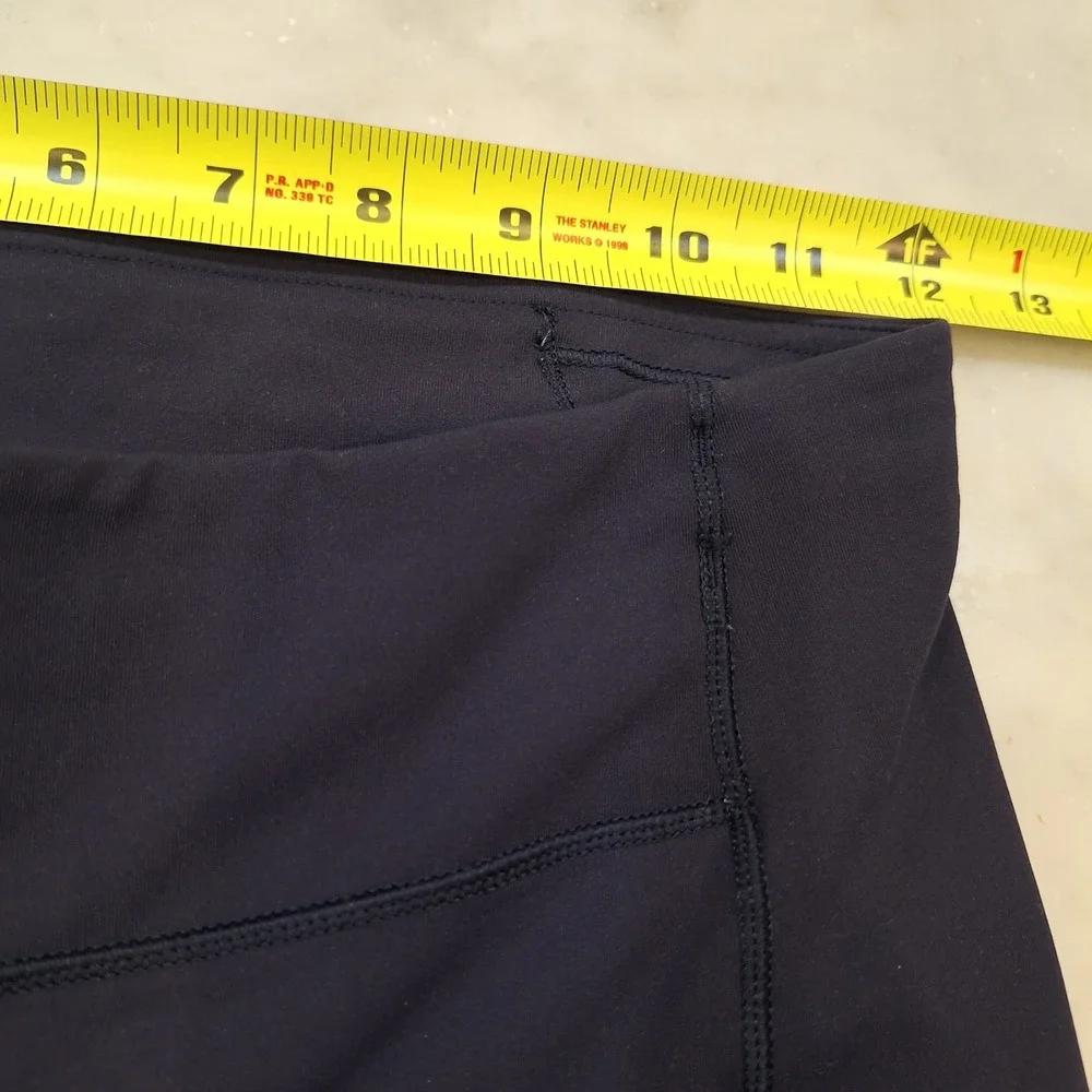 Lululemon Speed Up Tight Sz 4 Midrise Navy Blue Running‎ Leggings Pockets Yoga